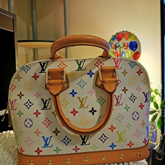 Alma white multicolored pm size - Picture 2 of 14